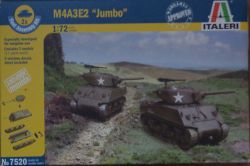 Italeri 7520 M4A3E2 Sherman Jumbo [Fast Assembly Kit] 1:72