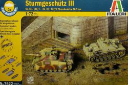Italeri 7522 Sd.Kfz. 142/1 Sturmgeschutz III [Fast assembly Kit] 1:72