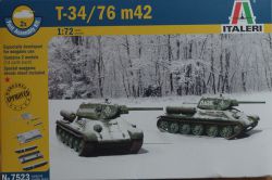 Italeri 7523 Soviet tank t-34/76 m42 [Fast assembly Kit] 1:72