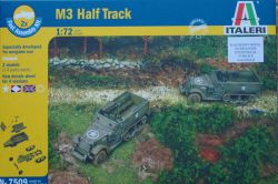 Italeri 7509 M3 Half Track [Fast assembly Kit] x2 1:72