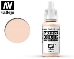 Vallejo Model Color 70928 Light Flesh (MC006) 17ml - Farba Akrylowa
