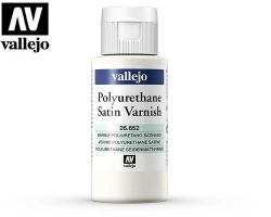 Vallejo 26652 Polyurethane Satin Varnish 60 ml - Lakier poliuretanowy satynowy