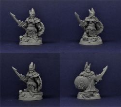 Scibor 28FM0732 Dwarven Queen 28mm