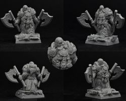 Scibor 28FM0746 Dwarf Borgallan 28mm