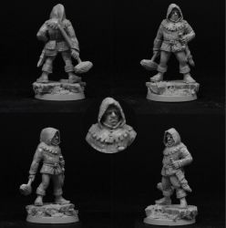 Scibor 28FM0760 Robber/Bandit 28mm - Rabuś