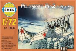 Smer 0896 Polikarpov Po-2 Lyze / Ski 1:72