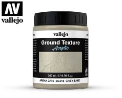 Vallejo 26215 Diorama Effects - Grey Sand 200ml - Pasta szary piasek