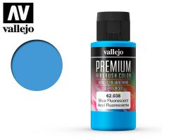 Vallejo Premium Color 62038 Blue Fluorescent 60ml