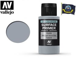 Vallejo 73615 Surface Primer USN Light Ghost Grey (FS36375) 60ml - Podkład akrylowy