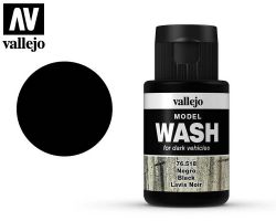 Vallejo Model Wash 76518 Black 35ml