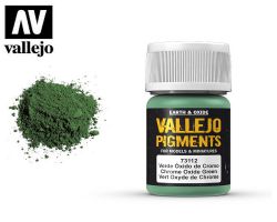 Vallejo Pigments 73112 Chrome Oxide Green 35ml