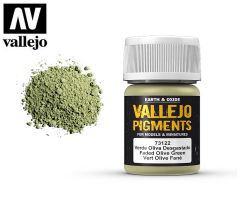 Vallejo Pigments 73122 Faded Olive Green 35ml