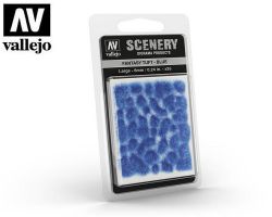 Vallejo Scenery SC434 Fantasy Tuft - Blue [Large - 35szt] 6mm - Kępki traw - niebieskie