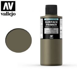 Vallejo 74608 Surface Primer US Olive Drab 200ml - Podkład akrylowy