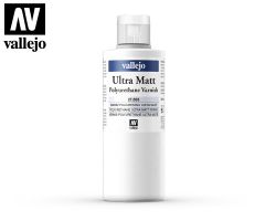 Vallejo 27653 Polyurethane Ultra Matt Varnish 200ml - Lakier poliuretanowy ultramatowy