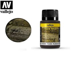 Vallejo 73808 Thick Mud - Russian Mud 40ml - Efekt błota