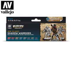 Vallejo Wizkids 80253 Shadow Warriors Set 8 x 8ml