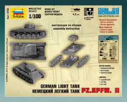 zvezda-6102-german-tank-pz-kpfw-ii-art-of-tactic