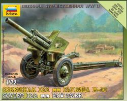 Zvezda 6122 Soviet 122mm Howitzer M-30 w/crew 1:72 Art of Tactic