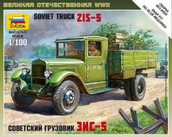 Zvezda 6124 Soviet Truck ZiS-5 1:100 Art of Tactic