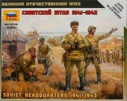 Zvezda 6132 Soviet Headquarters [1941-43] 1:72 Art of Tactic