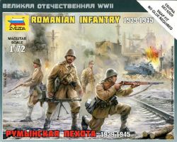 Zvezda 6163 Romanian Infantry 1:72 Art of Tactic
