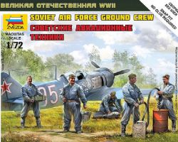 Zvezda 6187 Soviet Air Force Ground Crew 1:72 Art of Tactic