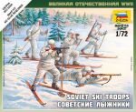 Zvezda 6199 Soviet Ski Troops [1939-1945] 1:72 Art of Tactic