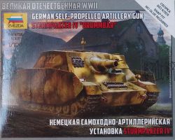 Zvezda 6244 Sturmpanzer IV Brummbar 1:100 Art of Tactic