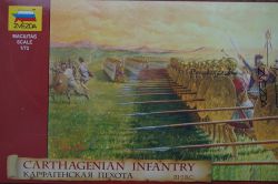 Zvezda 8010 Carthagenian Infantry III-I B.C. 1:72