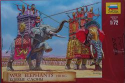 Zvezda 8011 War Elephants III-I B.C. 1:72