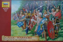 Zvezda 8012 Gallic Warriors II-I B.C. 1:72