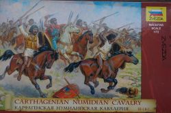 Zvezda 8031 Carthagenian Numidian Cavalry III-I B.C. 1:72