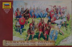 Zvezda 8034 Republican Roman Infantry III-II B.C. 1:72
