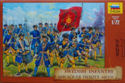 Zvezda 8048 Swedish Infantry [1687-1721] 1:72
