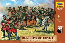 Zvezda 8072 Dragoons of Peter I the Great (1701-1721) 1:72