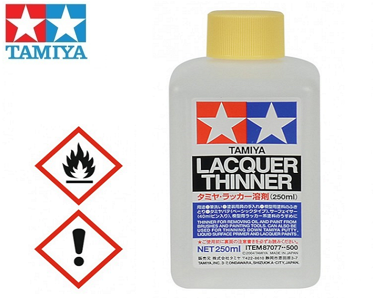 Tamiya - Lacquer Thinner 250ML - 87077